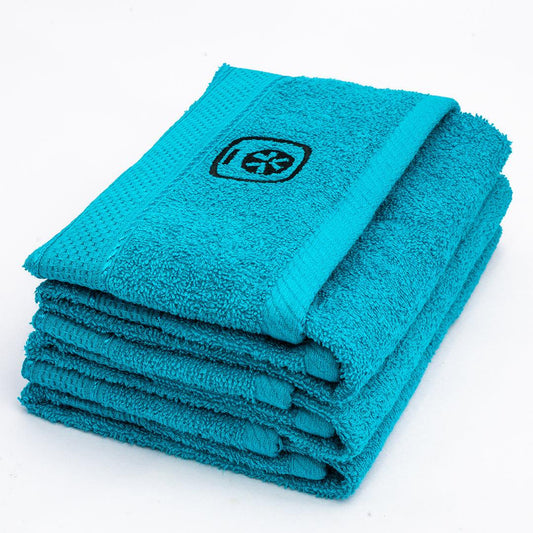 Zeross Hand Towel Luxury with Comfort, 100% Premium Cotton, Ultra-absorbent and Soft, Set Pack of 3-Teal Zeross Online Store